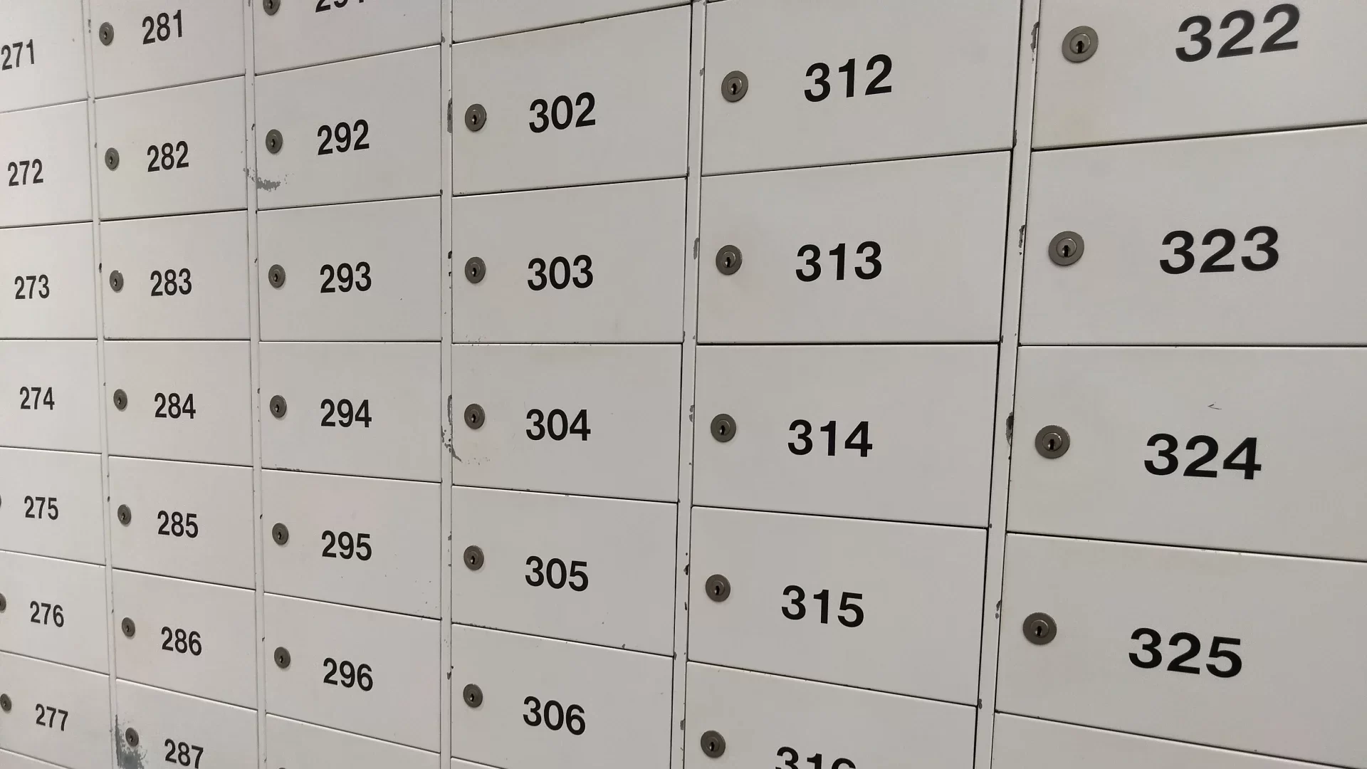 mailbox-wall